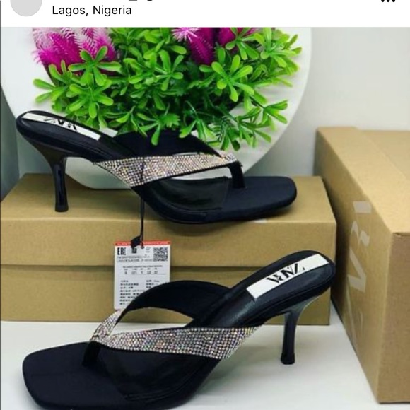 Zara sparkly sandals bloggers favorite - Picture 10 of 10